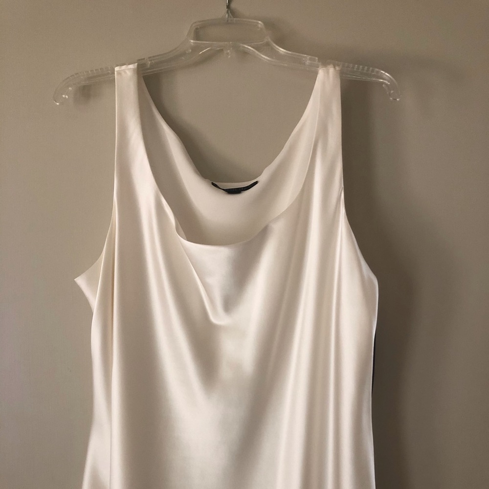 Lafayette 148 charmeuse tank